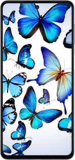 TPU чехол Бабочки для Samsung Galaxy M52 M526B - 6023b-2490 изображение 