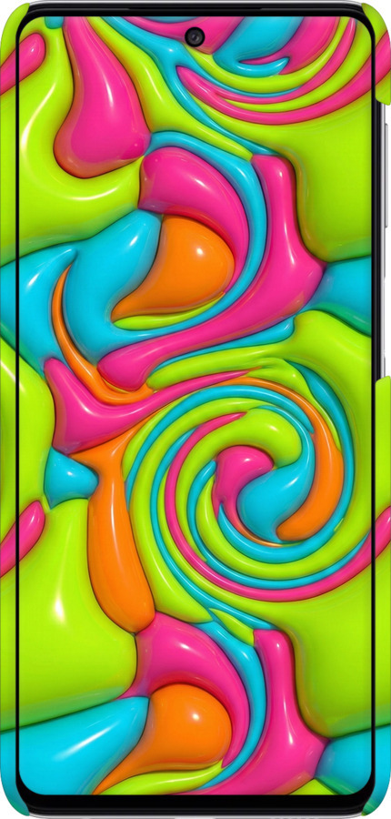 3D пластиковий матовий чехол Y2K Jelly Dream для Samsung Galaxy M52 M526B - 6780m-2490 изображение 