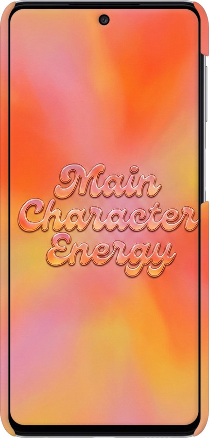 3D пластиковый матовый чехол Aura Gradient Main Character Energy Aesthetic Y2K для Samsung Galaxy M52 M526B - 6783m-2490 изображение 