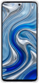 Силіконовий протиударний с посиленими кутами чехол Liquid Chrome для Samsung Galaxy M52 M526B - 6781sp-2490 изображение 