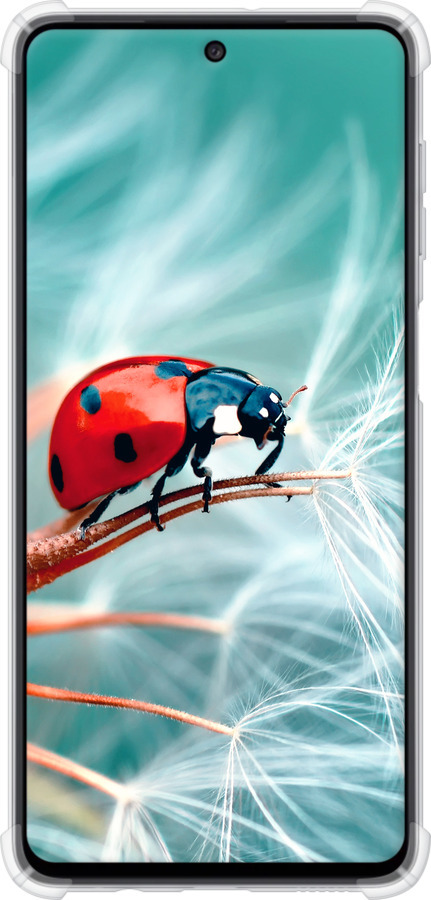 Силикон с усиленными углами чехол Божья коровка для Samsung Galaxy M52 M526B - 6049sp-2490 изображение 