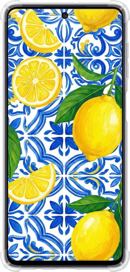 Силіконовий протиударний с посиленими кутами чехол Grocery Girl Italian Summer для Samsung Galaxy M52 M526B - 6766sp-2490 изображение 