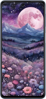 TPU чехол Ночь луна арт для Samsung Galaxy M53 M536B - 6319b-2608 изображение 