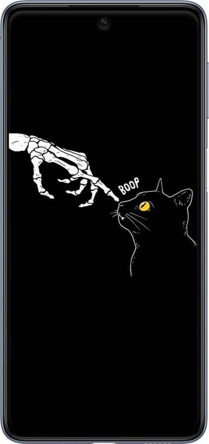 TPU чехол Кошка для Samsung Galaxy M53 M536B - 6505b-2608 изображение 