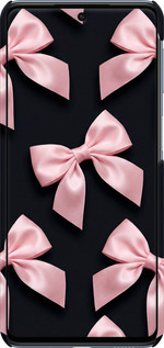 3D пластиковий матовий чехол Coquette Ribbons Dark Coquette для Samsung Galaxy M53 M536B - 6767m-2608 изображение 