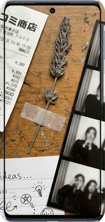 3D пластиковый матовый чехол Aesthetic Scrapbook Collage для Samsung Galaxy M53 M536B - 6773m-2608 изображение 