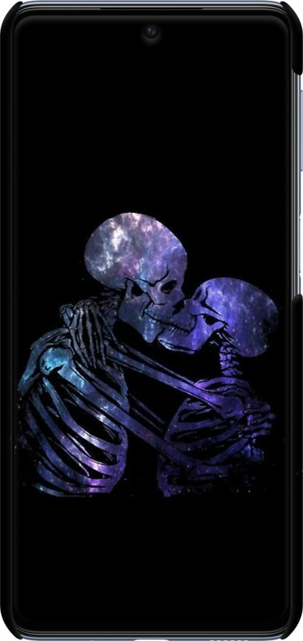 3D пластиковий матовий чехол Із зображенням скелета для Samsung Galaxy M53 M536B - 6537m-2608 изображение 