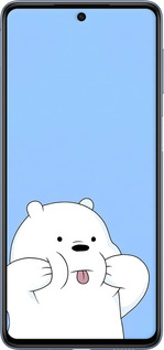 Силіконовий чехол Милий ведмедик для Samsung Galaxy M53 M536B - 6357u-2608 изображение 