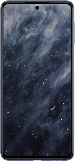 Силиконовый чехол Голубые облака, Голубая луна для Samsung Galaxy M53 M536B - 6398u-2608 изображение 