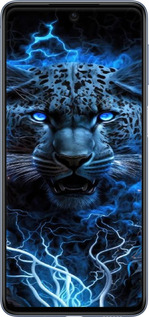 Силиконовый чехол Ледяной леопард для Samsung Galaxy M53 M536B - 6460u-2608 изображение 