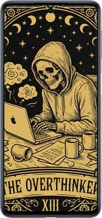 Силиконовый чехол The Overthinker для Samsung Galaxy M53 M536B - 6774u-2608 изображение 