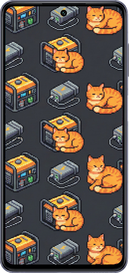 Силиконовый чехол Autonomous Zone для Samsung Galaxy M54 - 6771u-3039 изображение 