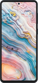 Силіконовий чехол Мрамор красивый для Samsung Galaxy M55s - 6376u-3868 изображение 