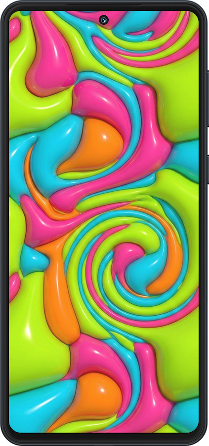 Силіконовий чехол Y2K Jelly Dream для Samsung Galaxy M55s - 6780u-3868 изображение 