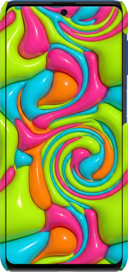 3D пластиковый матовый чехол Y2K Jelly Dream для Samsung Galaxy M62 - 6780m-2263 изображение 