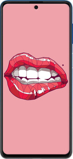 Силиконовый чехол Sexy lips для Samsung Galaxy M62 - 4174u-2263 изображение 