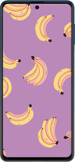 Силіконовий чехол Банани для Samsung Galaxy M62 - 4312u-2263 изображение 