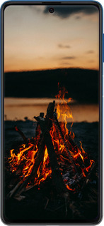 Силиконовый чехол Огонь для Samsung Galaxy M62 - 6021u-2263 изображение 