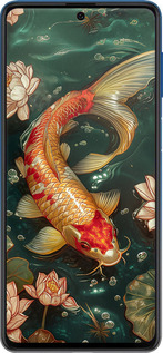 Силіконовий чехол Мелодія Лотоса для Samsung Galaxy M62 - 6106u-2263 изображение 