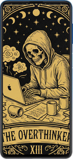 Силиконовый чехол The Overthinker для Samsung Galaxy M62 - 6774u-2263 изображение 