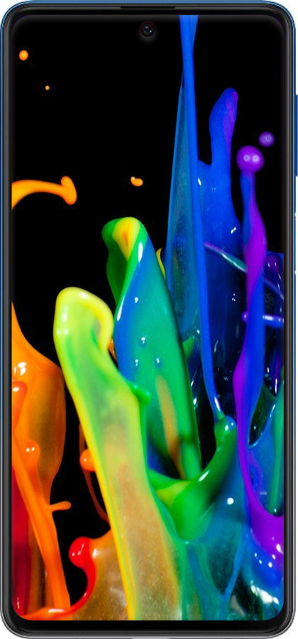 Силиконовый чехол брызги краски для Samsung Galaxy M62 - 3957u-2263 изображение 
