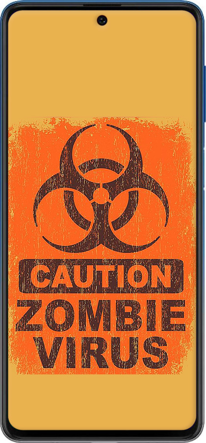 Силіконовий чехол Biohazard 1 для Samsung Galaxy M62 - 4817u-2263 изображение 