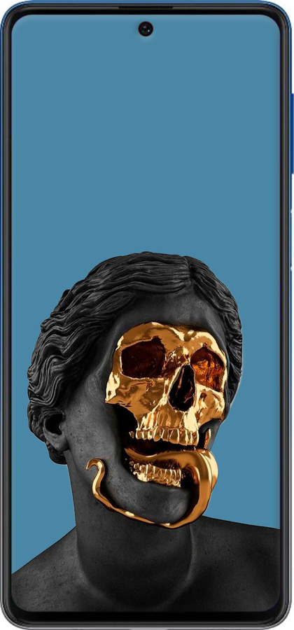 Силіконовий чехол Sculptures для Samsung Galaxy M62 - 4845u-2263 изображение 
