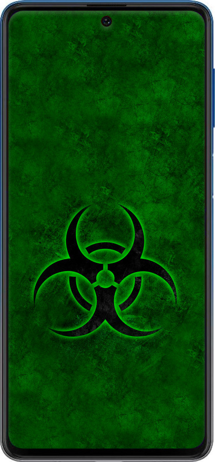 Силиконовый чехол biohazard 30 для Samsung Galaxy M62 - 4848u-2263 изображение 