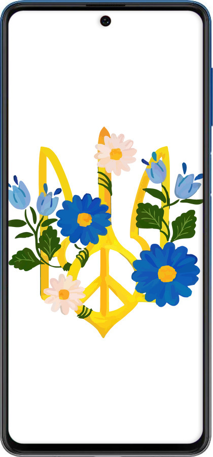 Силіконовий чехол Герб v3 для Samsung Galaxy M62 - 5265u-2263 изображение 