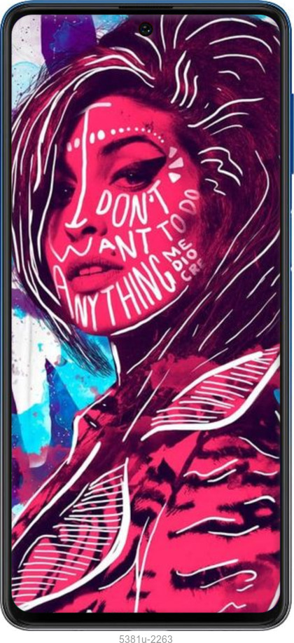 Силіконовий чехол Емі для Samsung Galaxy M62 - 5381u-2263 изображение 