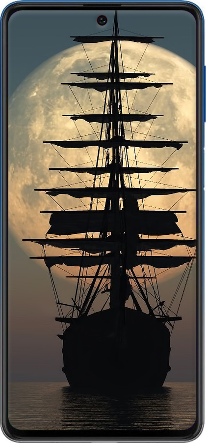 Силіконовий чехол Корабель для Samsung Galaxy M62 - 5998u-2263 изображение 