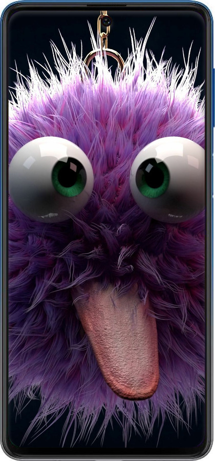 Силіконовий чехол Пухнастик для Samsung Galaxy M62 - 6017u-2263 изображение 
