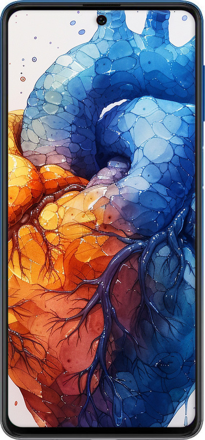Силіконовий чехол Арт-серце для Samsung Galaxy M62 - 6034u-2263 изображение 