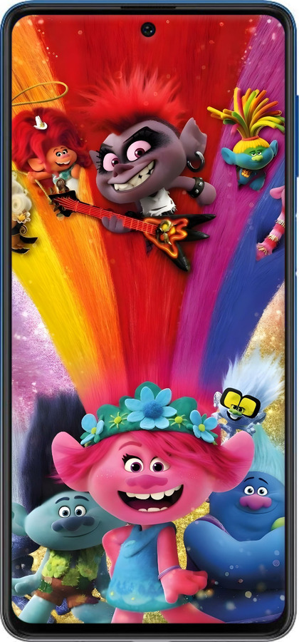 Силіконовий чехол Тролі для Samsung Galaxy M62 - 6343u-2263 изображение 