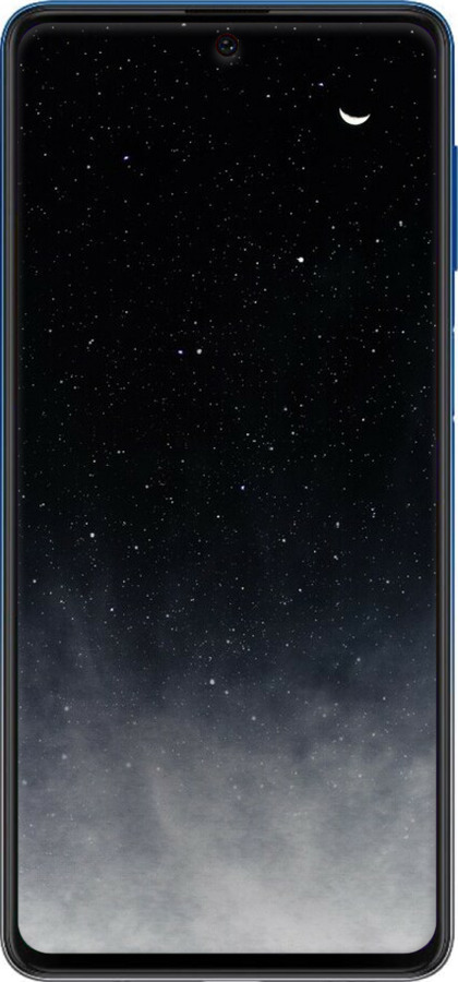 Силиконовый чехол Сині хмари, Синій місяць для Samsung Galaxy M62 - 6396u-2263 изображение 