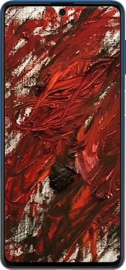 Силіконовий чехол Абстрактна композиція в червоних тонах для Samsung Galaxy M62 - 6541u-2263 изображение 