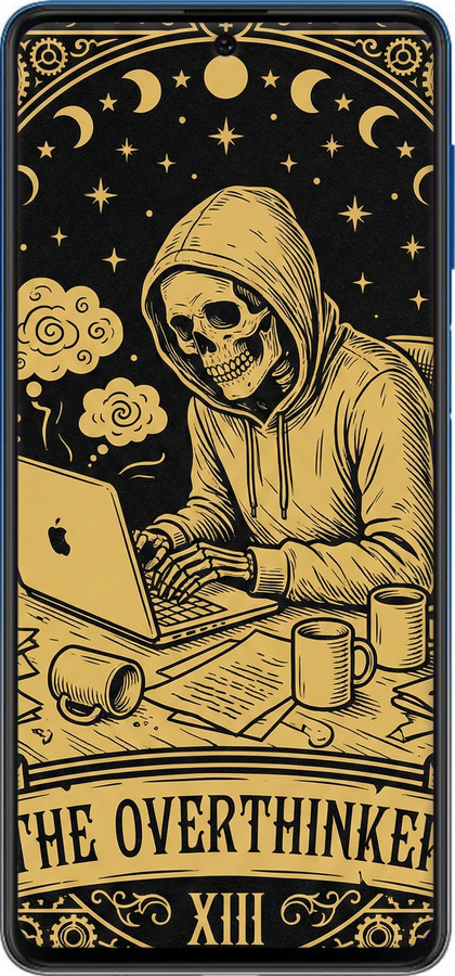 Силиконовый чехол The Overthinker для Samsung Galaxy M62 - 6774u-2263 изображение 