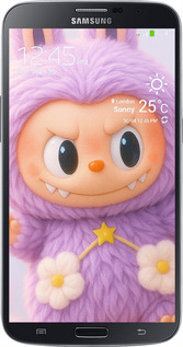 Силиконовый чехол Лабубу для Samsung Galaxy Mega 6.3 i9200 - 6708u-167 изображение 