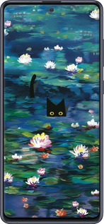 TPU чехол Чохол із зображенням водяних лілій Моне та кішок для Samsung Galaxy Note 10 Lite - 6399b-1872 изображение 