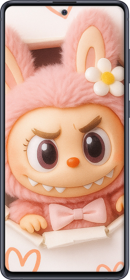 TPU чехол Лабубу 2 для Samsung Galaxy Note 10 Lite - 6710b-1872 изображение 