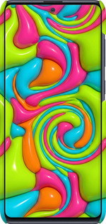 3D пластиковый матовый чехол Y2K Jelly Dream для Samsung Galaxy Note 10 Lite - 6780m-1872 изображение 