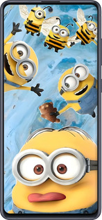 2D пластиковый чехол Миньоны для Samsung Galaxy Note 10 Lite - 6386t-1872 изображение 