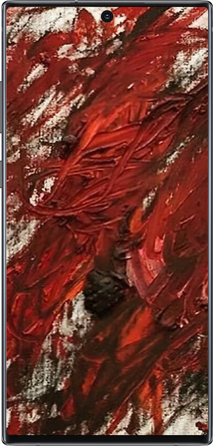 TPU чехол Абстрактна композиція в червоних тонах для Samsung Galaxy Note 10 Plus - 6541b-1756 изображение 