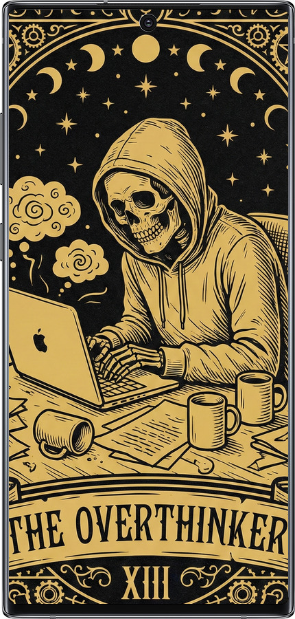 TPU чехол The Overthinker для Samsung Galaxy Note 10 Plus - 6774b-1756 изображение 