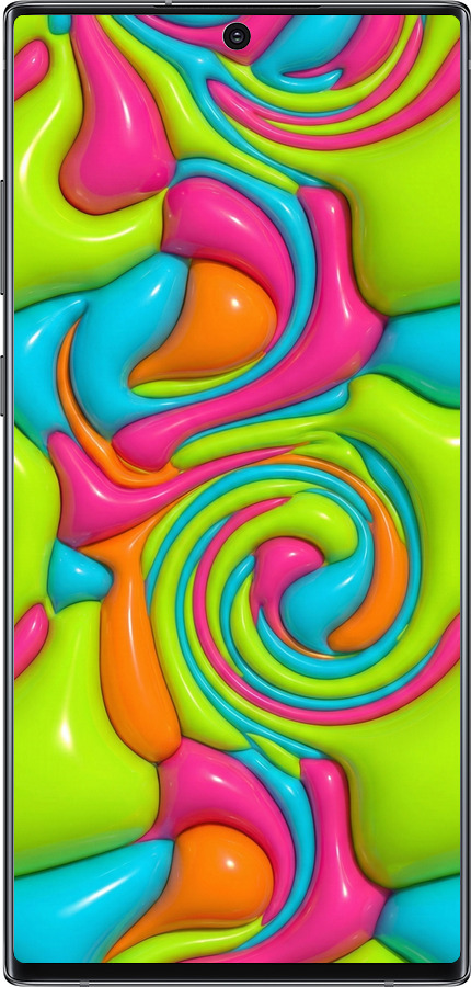 TPU чехол Y2K Jelly Dream для Samsung Galaxy Note 10 Plus - 6780b-1756 изображение 