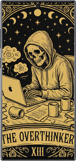 2D пластиковий чехол The Overthinker для Samsung Galaxy Note 10 Plus - 6774t-1756 изображение 