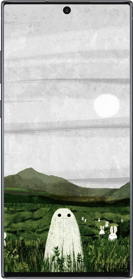 2D пластиковий чехол Привид для Samsung Galaxy Note 10 Plus - 6492t-1756 изображение 