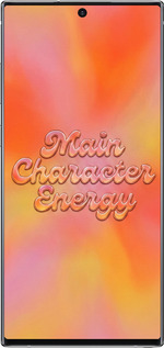 TPU чехол Aura Gradient Main Character Energy Aesthetic Y2K для Samsung Galaxy Note 10 - 6783b-1718 изображение 