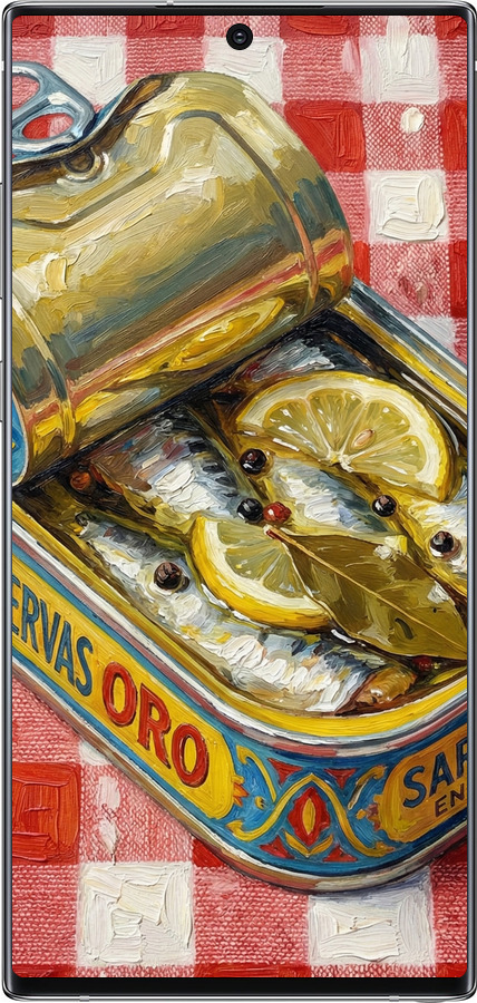 TPU чехол Vintage Sardine Tin Phone для Samsung Galaxy Note 10 - 6772b-1718 изображение 