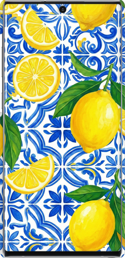 3D пластиковий матовий чехол Grocery Girl Italian Summer для Samsung Galaxy Note 10 - 6766m-1718 изображение 